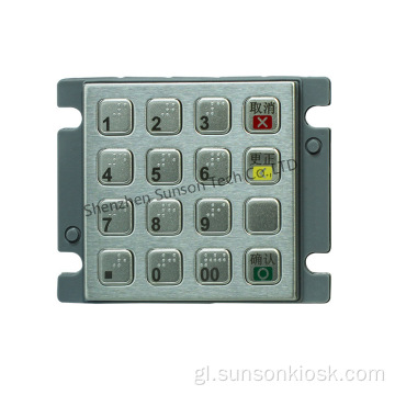 Pin pad de cifrado PCI compacto con interface USB